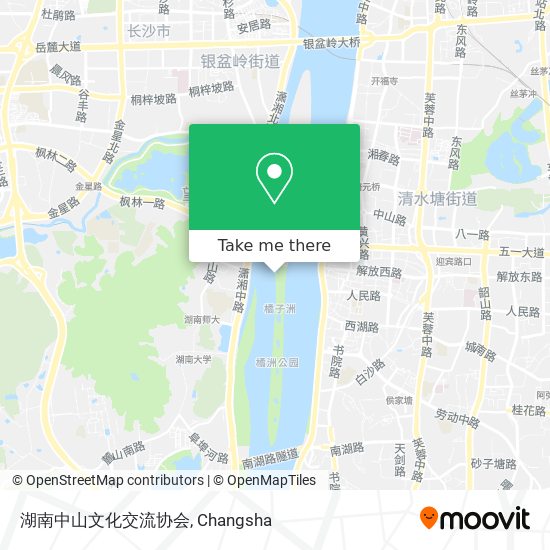 湖南中山文化交流协会 map