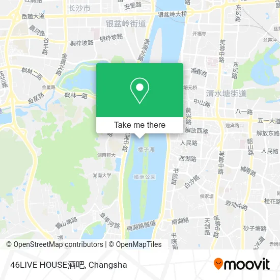 46LIVE HOUSE酒吧 map