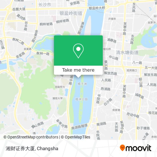 湘财证券大厦 map