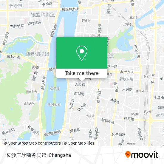 长沙广欣商务宾馆 map