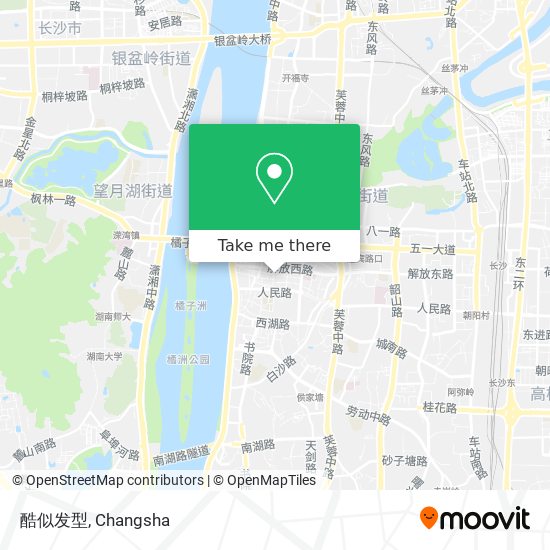 酷似发型 map