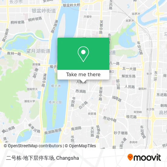 二号栋-地下层停车场 map