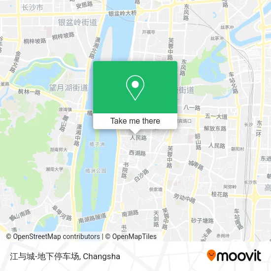江与城-地下停车场 map