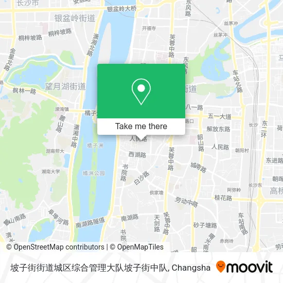 坡子街街道城区综合管理大队坡子街中队 map