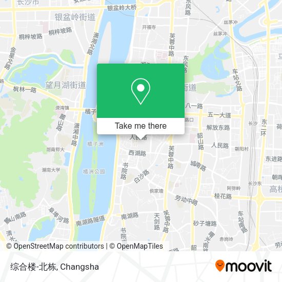 综合楼-北栋 map