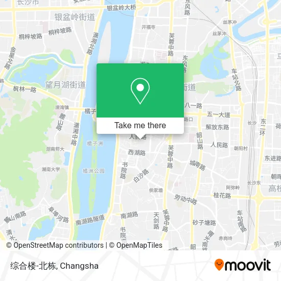 综合楼-北栋 map