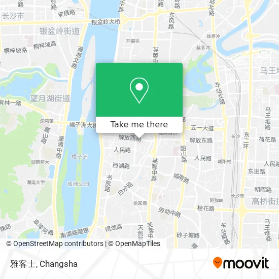 雅客士 map