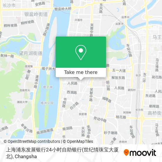 上海浦东发展银行24小时自助银行(世纪情珠宝大厦北) map