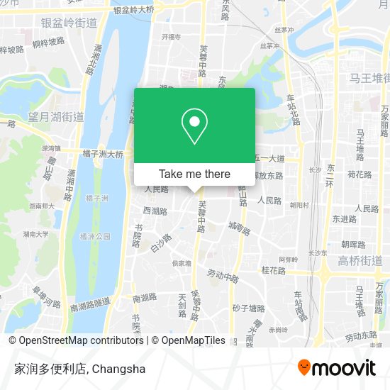家润多便利店 map