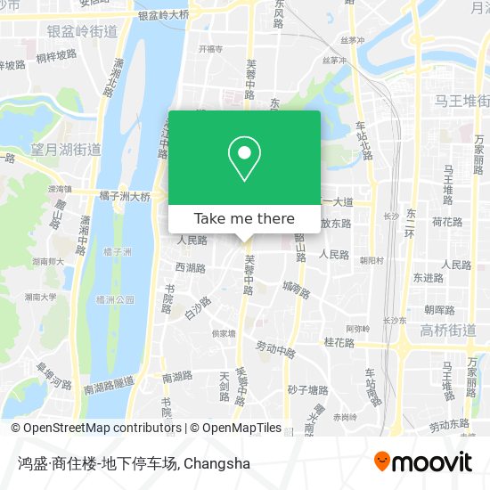 鸿盛·商住楼-地下停车场 map