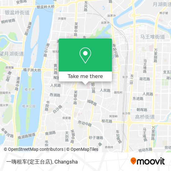 一嗨租车(定王台店) map
