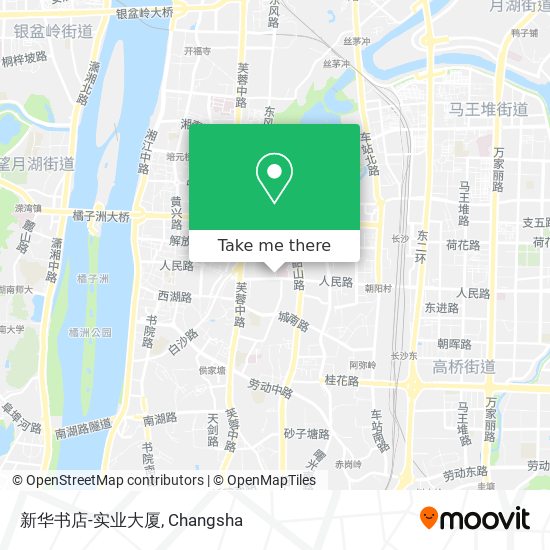 新华书店-实业大厦 map