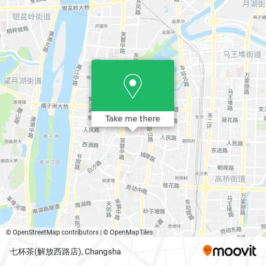 七杯茶(解放西路店) map
