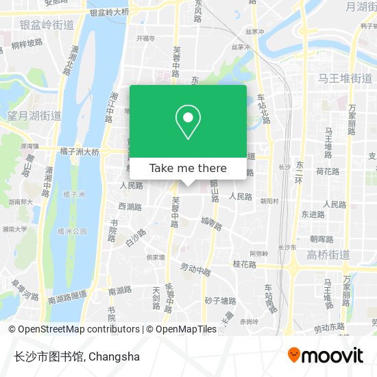 长沙市图书馆 map