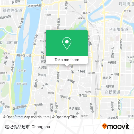 赵记食品超市 map