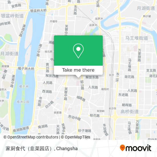 家厨食代（韭菜园店） map