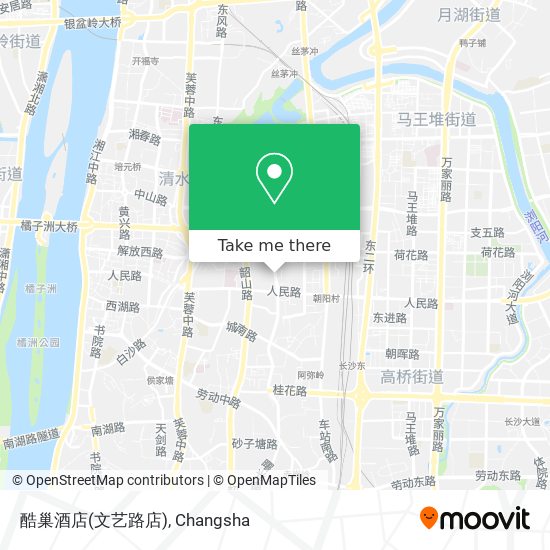 酷巢酒店(文艺路店) map