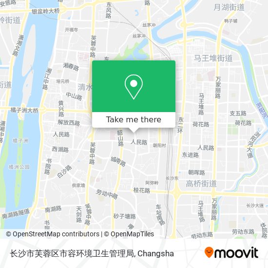 长沙市芙蓉区市容环境卫生管理局 map