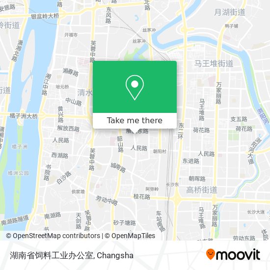 湖南省饲料工业办公室 map