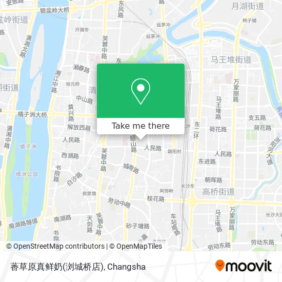 萫草原真鲜奶(浏城桥店) map