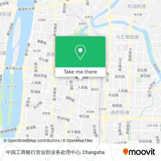 中国工商银行营业部业务处理中心 map