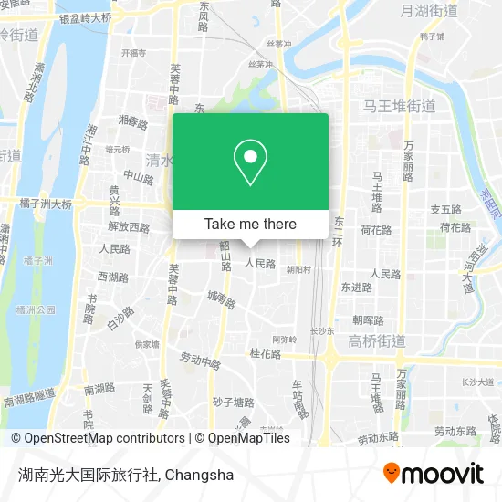 湖南光大国际旅行社 map