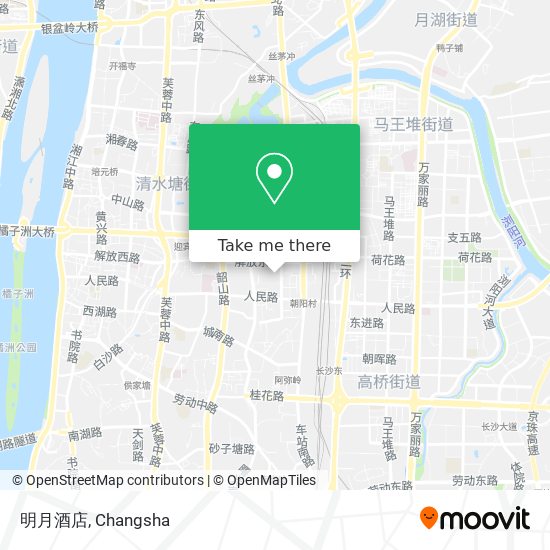 明月酒店 map