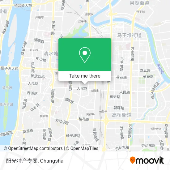 阳光特产专卖 map