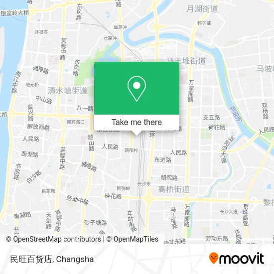 民旺百货店 map