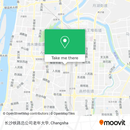长沙铁路总公司老年大学 map