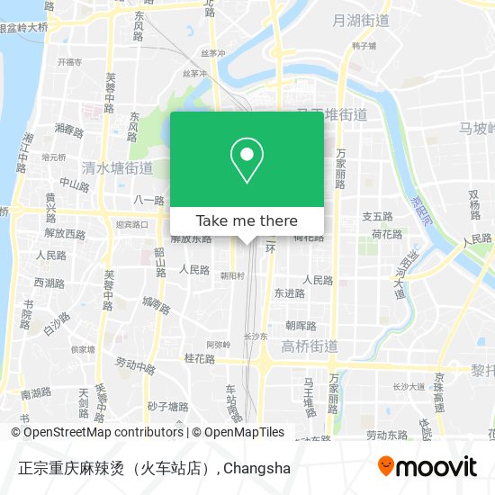正宗重庆麻辣烫（火车站店） map