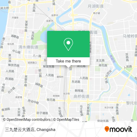 三九楚云大酒店 map