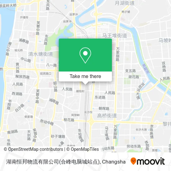 湖南恒邦物流有限公司(合峰电脑城站点) map