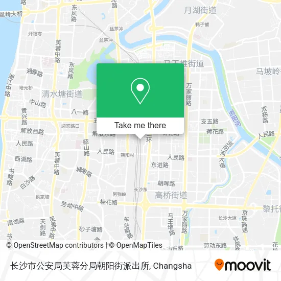 长沙市公安局芙蓉分局朝阳街派出所 map