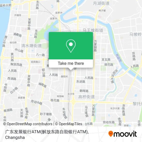 广东发展银行ATM(解放东路自助银行ATM) map