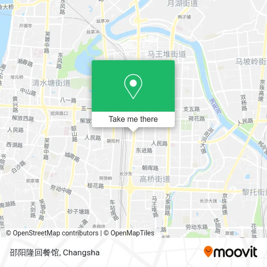邵阳隆回餐馆 map