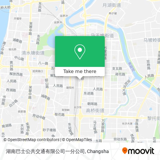 湖南巴士公共交通有限公司一分公司 map