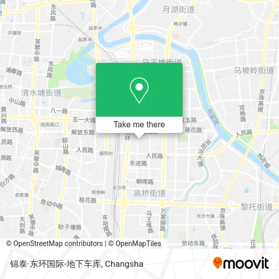 锦泰·东环国际-地下车库 map