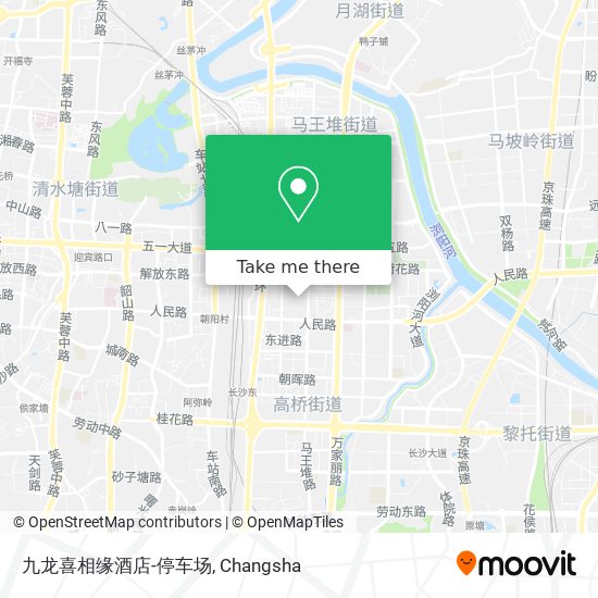 九龙喜相缘酒店-停车场 map
