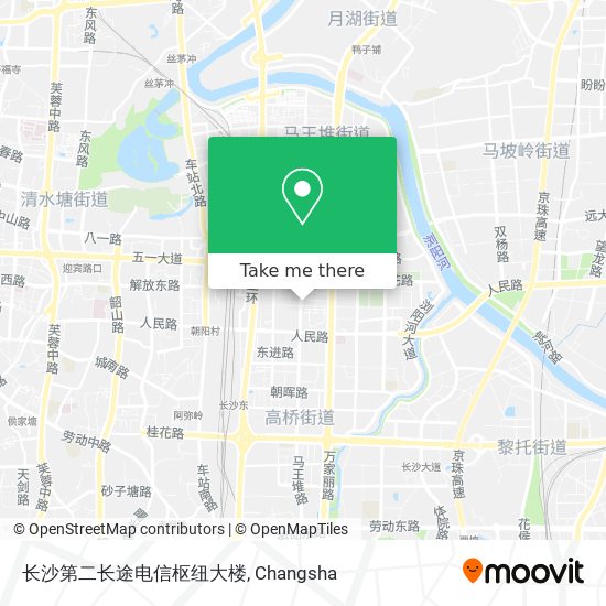 长沙第二长途电信枢纽大楼 map