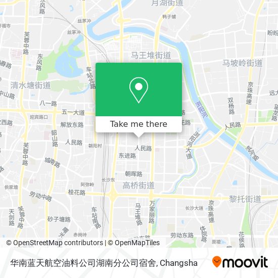 华南蓝天航空油料公司湖南分公司宿舍 map