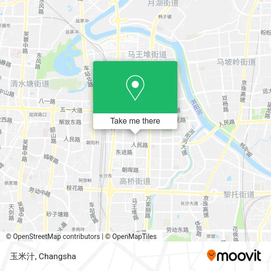 玉米汁 map