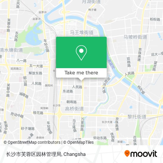长沙市芙蓉区园林管理局 map