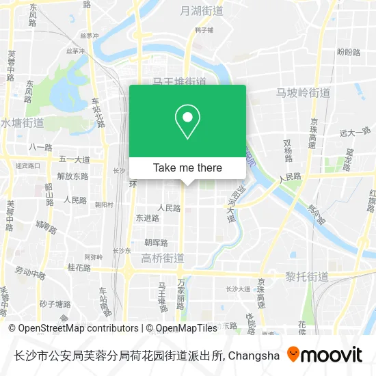长沙市公安局芙蓉分局荷花园街道派出所 map