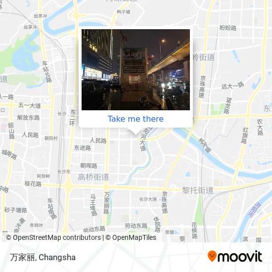 万家丽 map