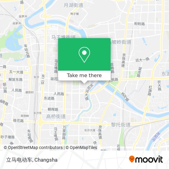 立马电动车 map
