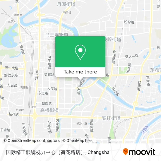 国际精工眼镜视力中心（荷花路店） map