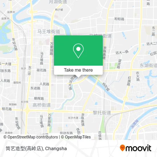 简艺造型(高岭店) map