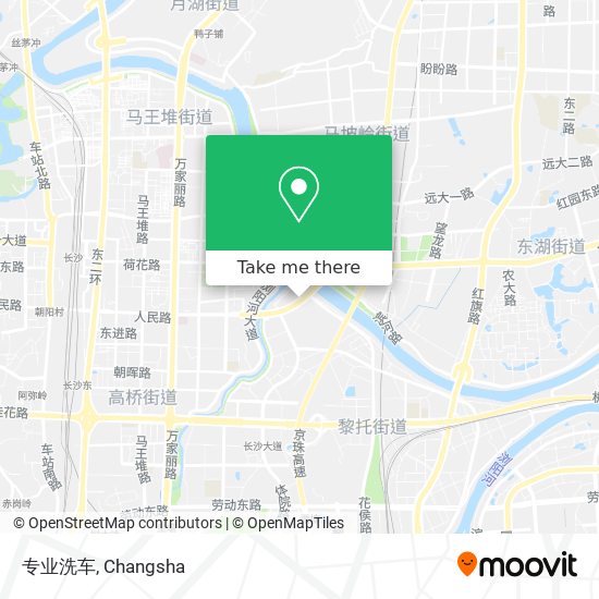 专业洗车 map
