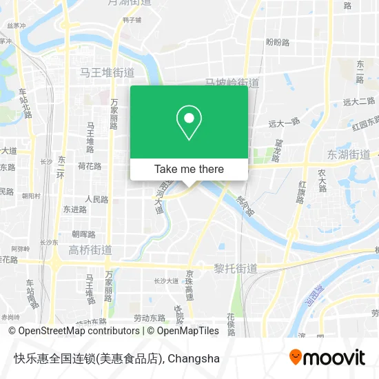 快乐惠全国连锁(美惠食品店) map